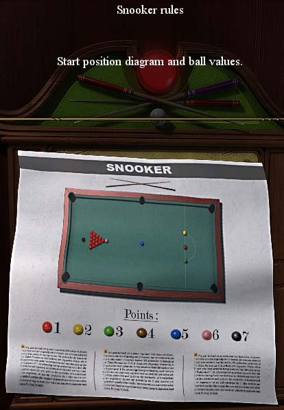 Snooker Card Game Rules